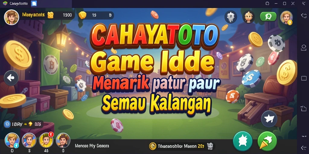 Tangkapan layar gameplay CAHAYATOTO yang menampilkan karakter beraksi.
