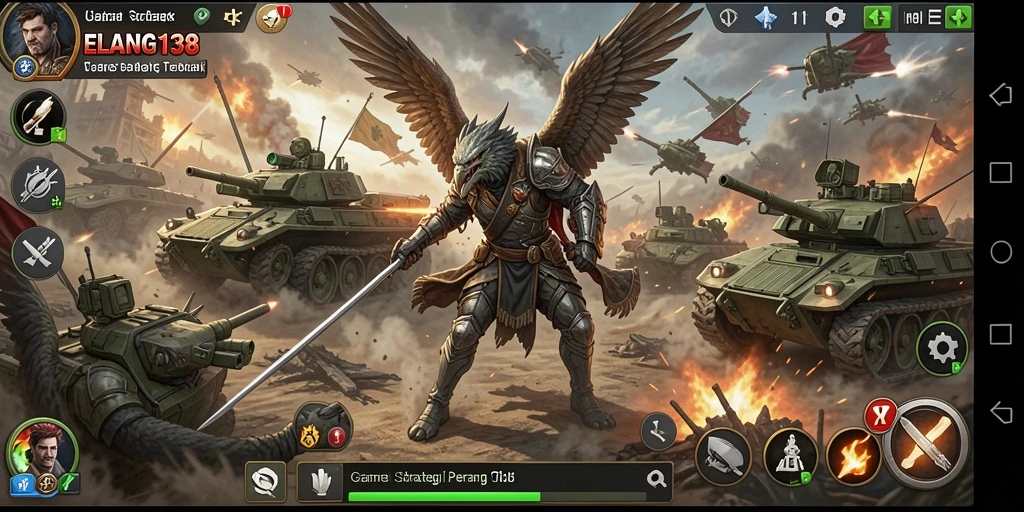 Tampilan gameplay ELANG138 dengan grafis yang memukau dan strategi yang mendalam.