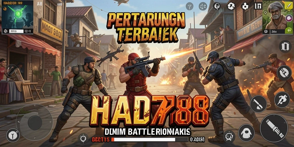 Screenshot gameplay HAO788 menampilkan aksi intens dan strategi pertarungan.