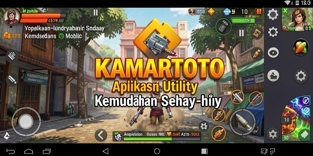 Tampilan antarmuka KAMARTOTO yang sederhana dan efisien.