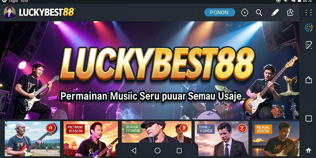 Tampilan permainan LUCKYBEST88 dengan gameplay yang seru dan interaktif.