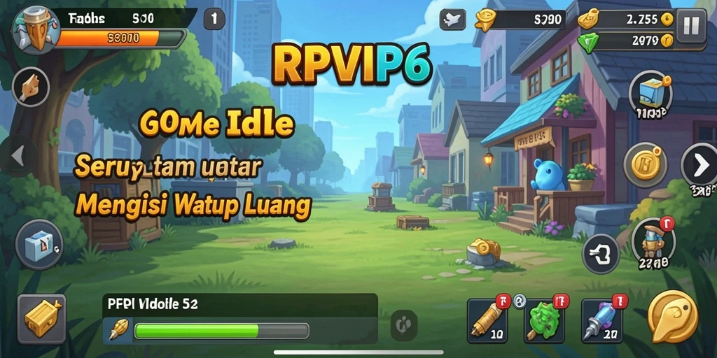 Tampilan screenshot gameplay RPVIP6 yang menarik dan seru.