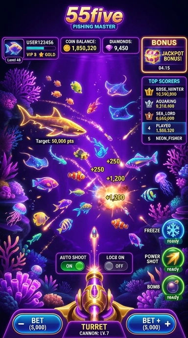 Screenshot saat pengguna mencari aplikasi di 55five.